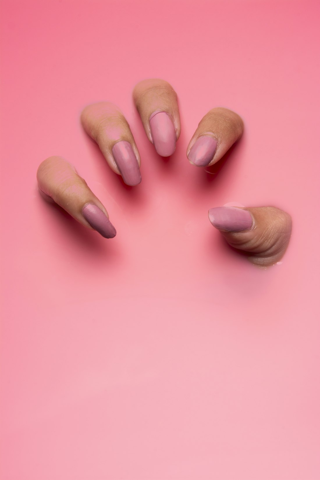Beautiful manicure at Veda Nail Spa